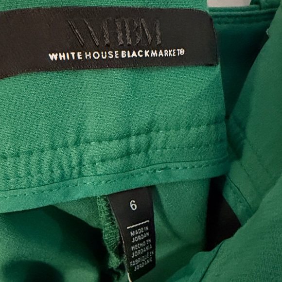 White House Black Market Jolie fit Green Pants Size 6 - Picture 3 of 5